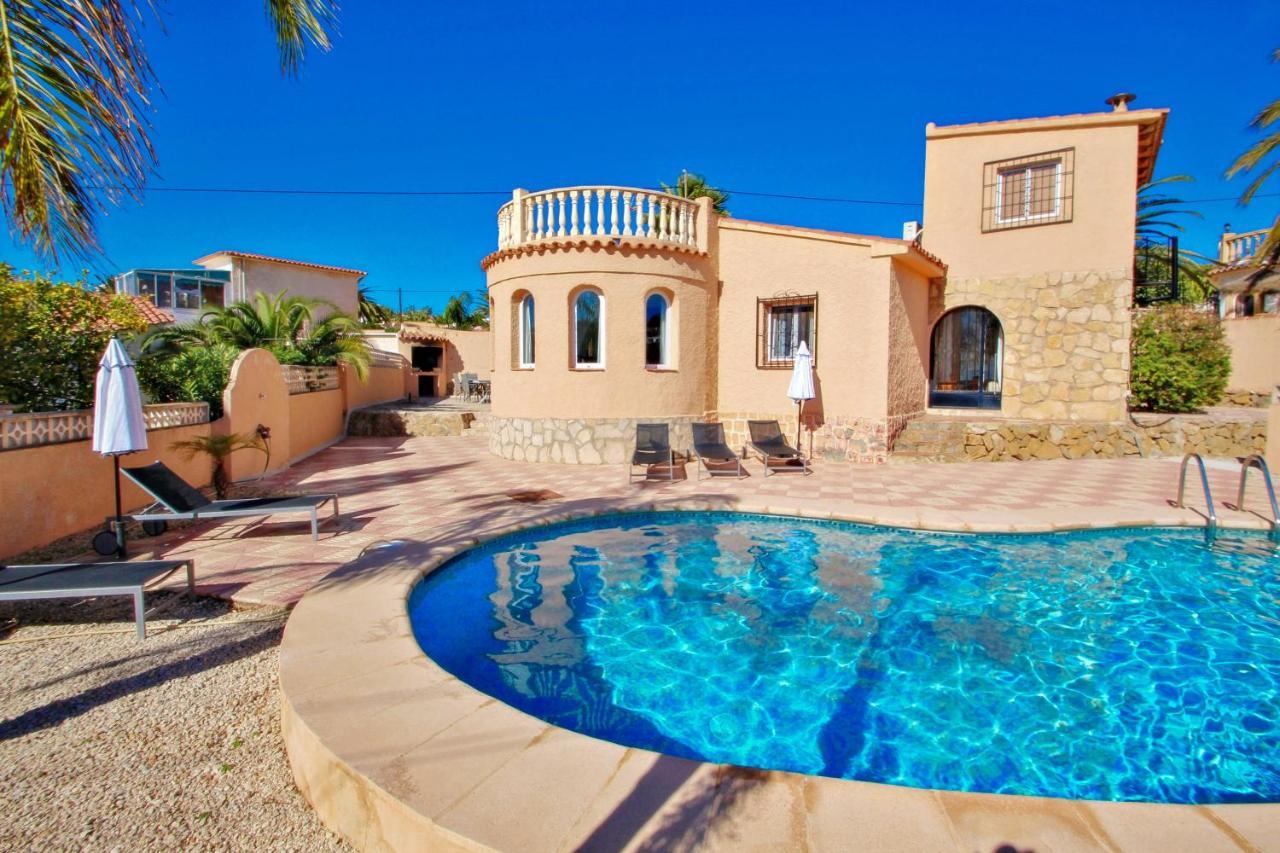 Cometa-86 - Villa With Private Pool Close To The Beach In Calpe Empedrola Dış mekan fotoğraf