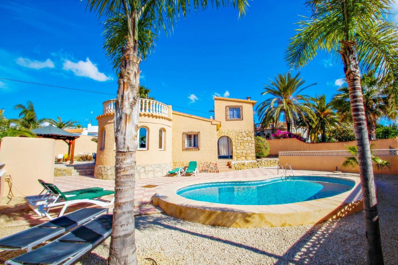 Cometa-86 - Villa With Private Pool Close To The Beach In Calpe Empedrola Dış mekan fotoğraf