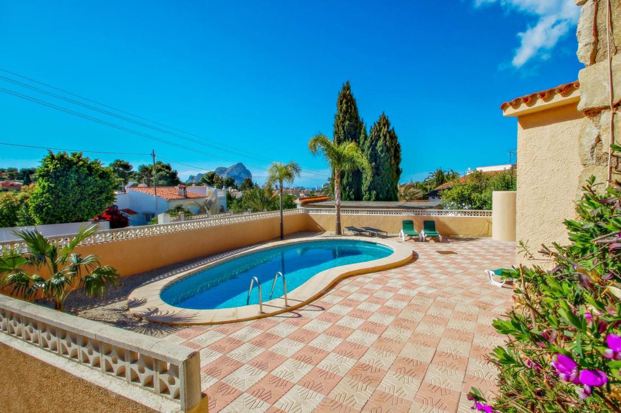 Cometa-86 - Villa With Private Pool Close To The Beach In Calpe Empedrola Dış mekan fotoğraf