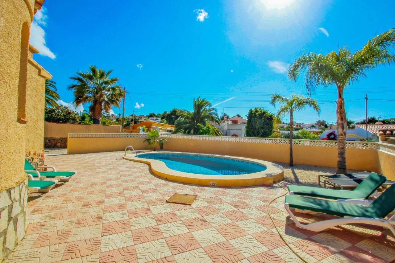 Cometa-86 - Villa With Private Pool Close To The Beach In Calpe Empedrola Dış mekan fotoğraf