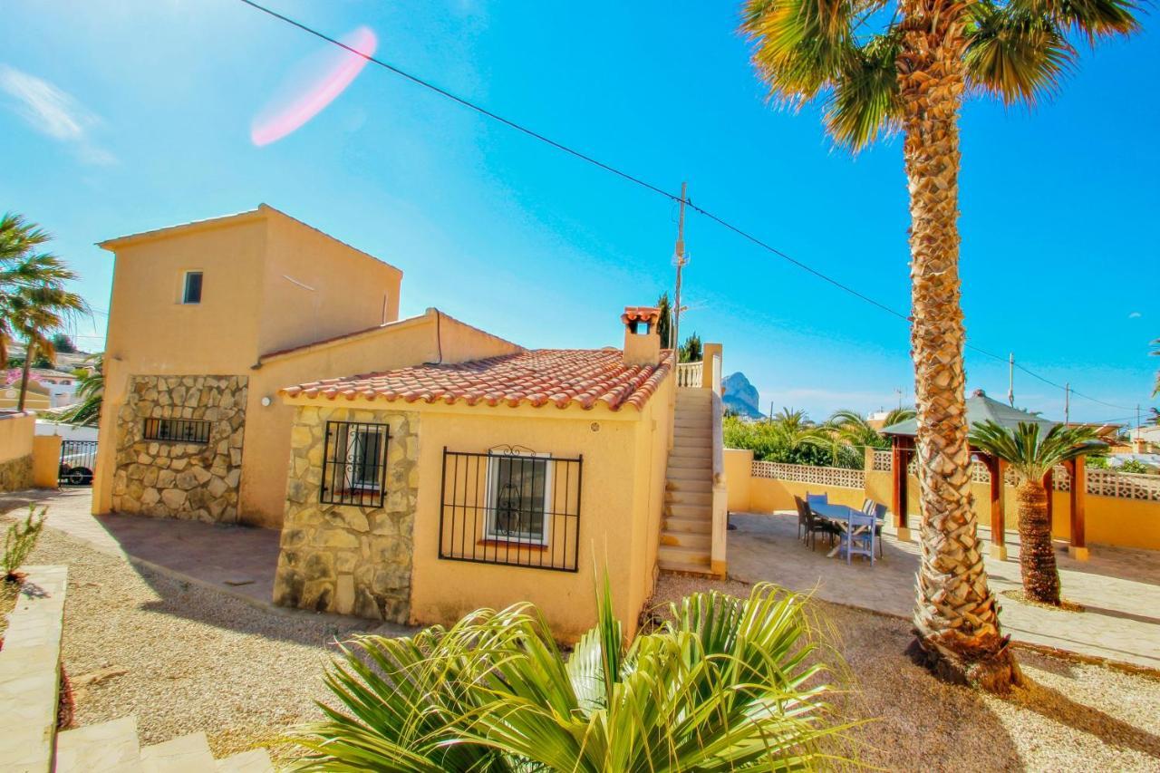 Cometa-86 - Villa With Private Pool Close To The Beach In Calpe Empedrola Dış mekan fotoğraf